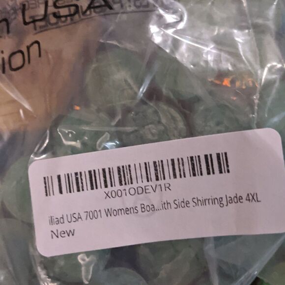 2/$30 nwt 4x jade side shirred super soft top - Picture 4 of 4